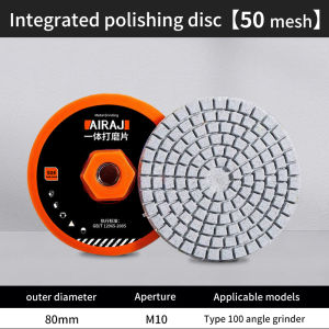 1 Bộ Miếng Đánh Bóng Kim Cương 100mm Dùng Cho Cả Khô Và Ướt - Đĩa Mài Cho Đá Granite Bê Tông Đá Cẩm Thạch Dụng Cụ Mài Mòn