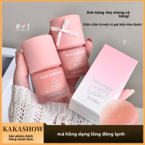 Kakashow Liquid Blush Natural Highlighting Korean Style Cheek Color Palette Long-lasting Makeup Beauty Enhancement