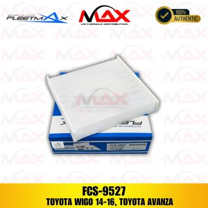 FCS-9527 FLEETMAX CABIN AIR FILTER FOR TOYOTA WIGO 14-16 TOYOTA AVANZA