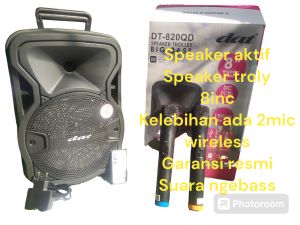 speaker aktif speaker troly 8inc DAT DT 820QD