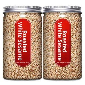Toasted No-additive White and Black Sesame Seeds