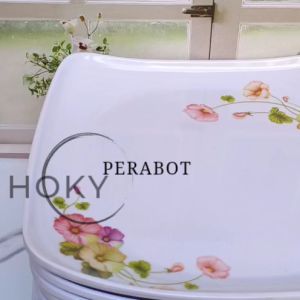 8 PCS PIRING MELAMIN KOTAK CEKUNG BESAR 10 INCH MELAMIN MOTIF MEWAH