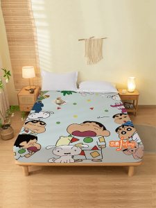 Crayon Xiaoxin Childrens Bed Cover Single Bed Stain-Resistant Elastic Bedspread One-Piece Simmons Mattress Dust-Proof Protective Cover