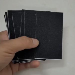 Chà nhám gundam mài dũa đánh bóng part nhựa cho đồ chơi gundam 5x9 cm màu đen (1 miếng)