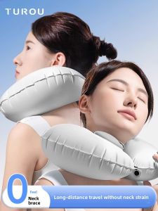 Travel Portable Neck Pillow for Sleeping on Planes and Trains