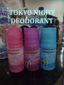 Tokyo Night Deodorant Cewek Cowok Anti Perspirant 50ml