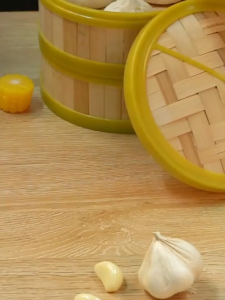 14Cm Bamboo Steamer Plastic Ring Bakul Kukus Buluh Pengukus Dim Sum Pau Kuih Nasi Kukus