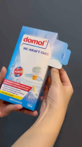 Denkmit Viên Thả Tẩy Vệ Sinh Bồn Cầu Diệt Khuẩn Khử Mùi Toilet WC Hộp 16 viên Hàng Đức