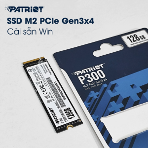 Ổ cứng SSD M2 NVMe Cài sẵn Win ssd M2 PCIe 2280 Patriot 128Gb 256Gb Chính hãngBH 3 năm