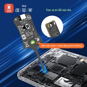 Máy Kiểm Tra Điện Cảm YCS Để Chẩn Đoán Nhanh Sự Cố Cảm Ứng Điện Từ Định Vị Sự Cố Nhanh Chóng Bộ Dụng Cụ Cầm Tay Tiện Dụng Cho Người Dùng