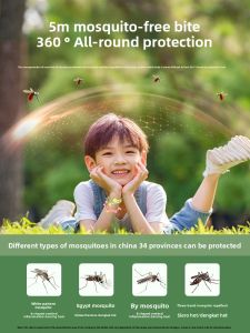 MONLEYTA | Outdoor Silicone Bracelet Essential Oil Mosquito Repellent Wristband Children Adults Portable Foot Chain Bug Bite Proof