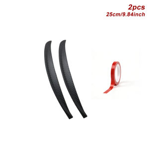 Car Wheel Eyebrow Fender Flare Trim Carbon Color Style Auto Wheel Arch Anti-Scratch Protector Car Body Anti-Collision Strip
