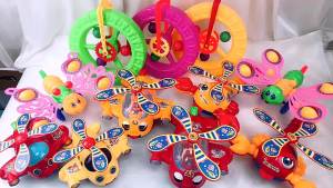 YFD  New Large Wheel Trolley Toys   Baby Walker   Single Wheel Kids Tricycle Stall Toys