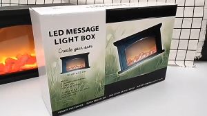 Dekorasi Taman Retro dengan Lampu Api Simulasi LED