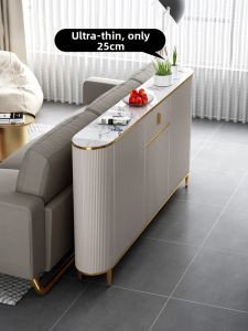 Ultra-Thin Small Households Luxury Simple Rock Slab Cabinet