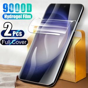 ฟิล์มกันรอยจอแบบไฮโดรเจลคลุมเต็มจอสำหรับ OPPO Realme C35 C31 C67 C2 C17 C12 C20 C21 C25 C11 C3 C15 3 5 8 7 11 Pro 6i 8i 5 5S  ฟิล์มกันรอยจอแบบนุ่ม