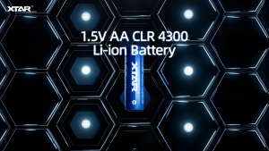XTAR AA 1.5V 2700mAh Rechargeable Battery Constant Linear Runtime Li-ion 4pcs