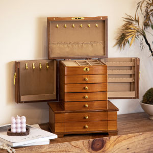 Wooden Jewelry Box Large