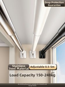 youqin | Multipurpose Expandable No-Drill Strong Load-Bearing Support Rod
