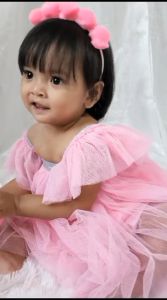Gaun Dress Bayi Perempuan 12-18 Bulan: Gaya Desain Korea Style & Warna Soft Color Macaron Sage Green Denim Mauve