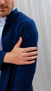 DELIFAZ Outer jubah pria muslim dewasa Gamis pria lengan panjang Jubah Slimfit AL-FAIZAN