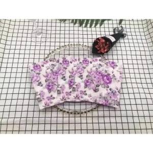 Colourful Printed Napkins 2 Ply Purple Flowers Lipstick Paper Western Restaurant Wedding Wine Glass Flower Paper 20pcs/pack 33cm