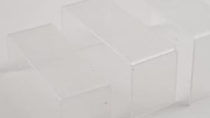 9/3pcs Clear Acrylic Display Stand Cosmetic Bag Jewelry Showcase Cupcake Holder for Home Shop statue Model Pottery Display Riser