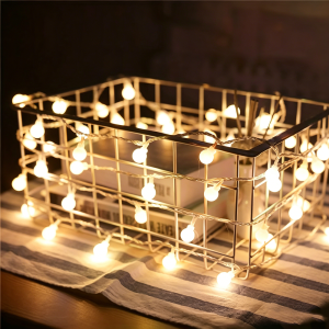 Warm White Battery Operated Small Ball Fairy String Lights for Garden Christmas Bedroom Wedding Camping Tent Home Decor