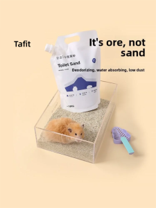 Tafit | Odor Control Hamster & Ferret Toilet Sand Bathing Sand