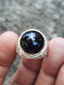 cincin batu akik yaman wulung natural batu alam