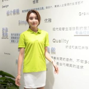 American Polo Shirt for Women New 2026 Simple Cotton Short-sleeved T-shirt Business Office Formal Shirt Croptops Korean Style