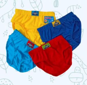 Set Celana Dalam Anak Laki-Laki Motif Karakter Nyaman untuk Usia 1-5 Tahun - Campuran Kapas-Spandeks