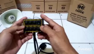 Modul Sirine Whelen HHS 60 Watt & Set Speaker TOA Zh610s 10 Watt