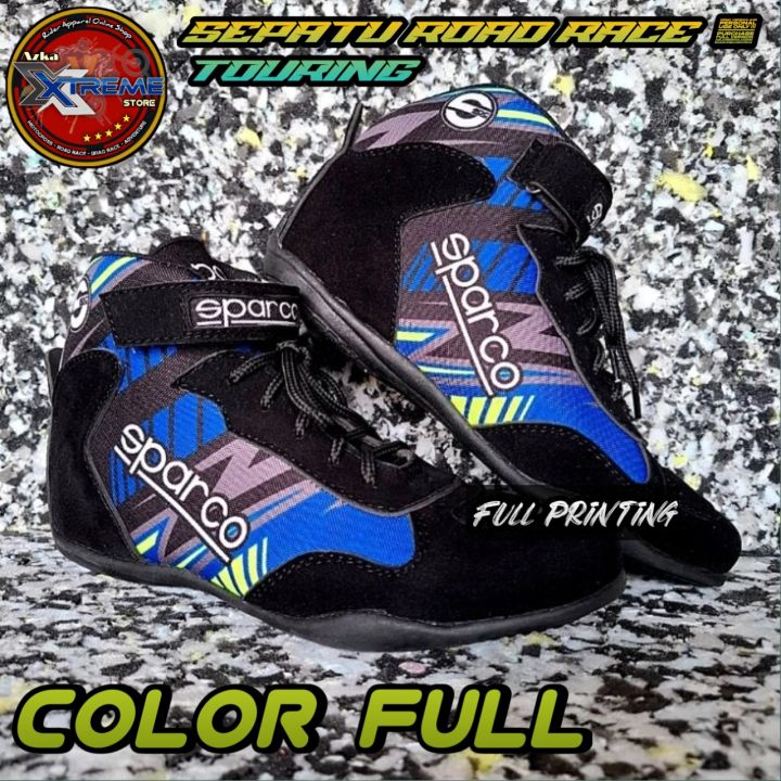 Sepatu Pria Style Racing NEW PRODUK!!! SEPATU DRAG RACE SPARCO COLOR FULL | Lazada Indonesia