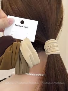 High Elasticity Ultra Wide Seamless Hair Ties for Women New 2024 Face Mask Headbands Hair Bands Fashionable Hair Accessories