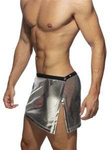 Quần Short Nam Thời Trang Hở Lưng Cao in Vàng Bóng Nhấp Nháy Quần Short Ngắn Gợi Cảm Quần Áo Mặc Nhà Quần Áo Ngủ Cheongsam