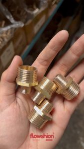 Double Sock Nepel Drat Luar 1/4 x Drat Luar 1/2