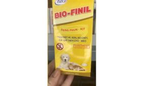 Bio Finil xịt phòng và diệt ve rận bọ chét ghẻ trên chó mèo