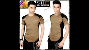 เสื้อยืดคอกลม แขนยาว 5.11 ใส่ได้ทั้งหญิงทั้งชาย - ไม่ต้องรีดเหมาะเดินป่าลาดตระเวนแห้งเร็ว ระบายอากาศได้ดี เหมือนไม่ใส่เสื้อยืดใส