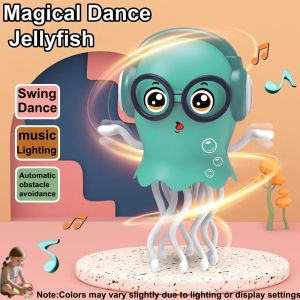 Magical Dancing Octopus Interactive Electric Octopus Toy Dancing with Music Lights Electronic Pet Stress Relief Gift Home Decor