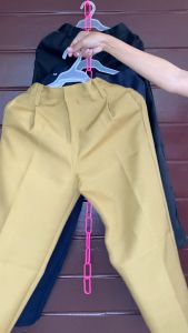 Khaki Garterized Pants School Uniform for Boys Elementary High School | Theo Clothing
