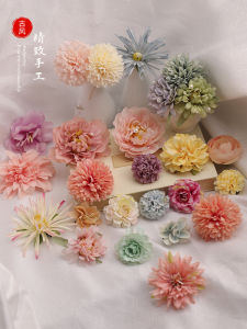 Traditional Chinese Hanfu Silk Flower Hair Accessories Childrens Ancient Style Hairpin Set Realistic Tang Dynasty Style Hair Decorations