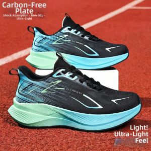 Racing Breathable Mesh Lightweight Shock Absorption Sports Shoes