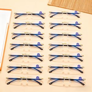 14pcs Reading Glasses Reading Aid Vision Aid Blue Light Filter Men Women