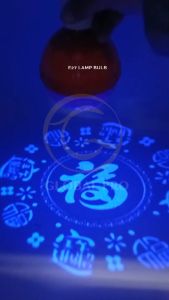 CNY 2025 FOK E27 LED Colour Bulb CNY Lantern with Style LED Fortune E27 Mentol Lampu Raya CNY