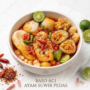 BASO ACI AYAM SUWIR PEDAS 1 PCS