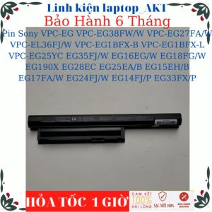 Pin dùng cho laptop Sony BPS26-Sony Vaio VPC-EG VPC-EG38FW/W VPC-EG27FA/W VPC-EL36FJ/W VPC-EG1BFX-B VPC-EG1BFX-L VPC-EG25YC EG35FJ/W EG16EG/W EG18FG/W EG190X EG28EC EG25EA/B EG15EH/B EG17FA/W EG24FJ/W EG14FJ/P EG33FX/P