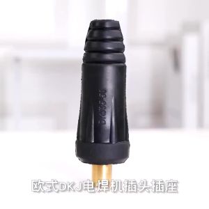 Welding Cable Panel Connector Socket Set Heavy Duty Welding Machine Cable Welding Accessories Plug Set