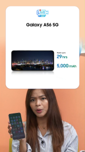 Samsung Galaxy A56 5G 8/256GB - Awesome Graphite | Galaxy AI | 50MP Camera | 45W Super Fast Charge