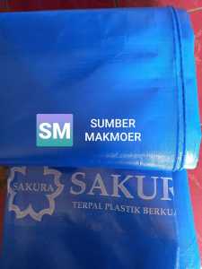 TERPAL PLASTIK A12 SAKURA UKURAN 5×8